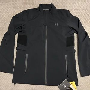 NWT Under Armour Jacket Gore-Tex Storm Proof Black (1355814-002) Mens Size 2XL